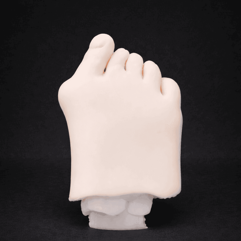 Hallux Valgus – Opaque Skin – Radioopaque Bone – Mobile Joints